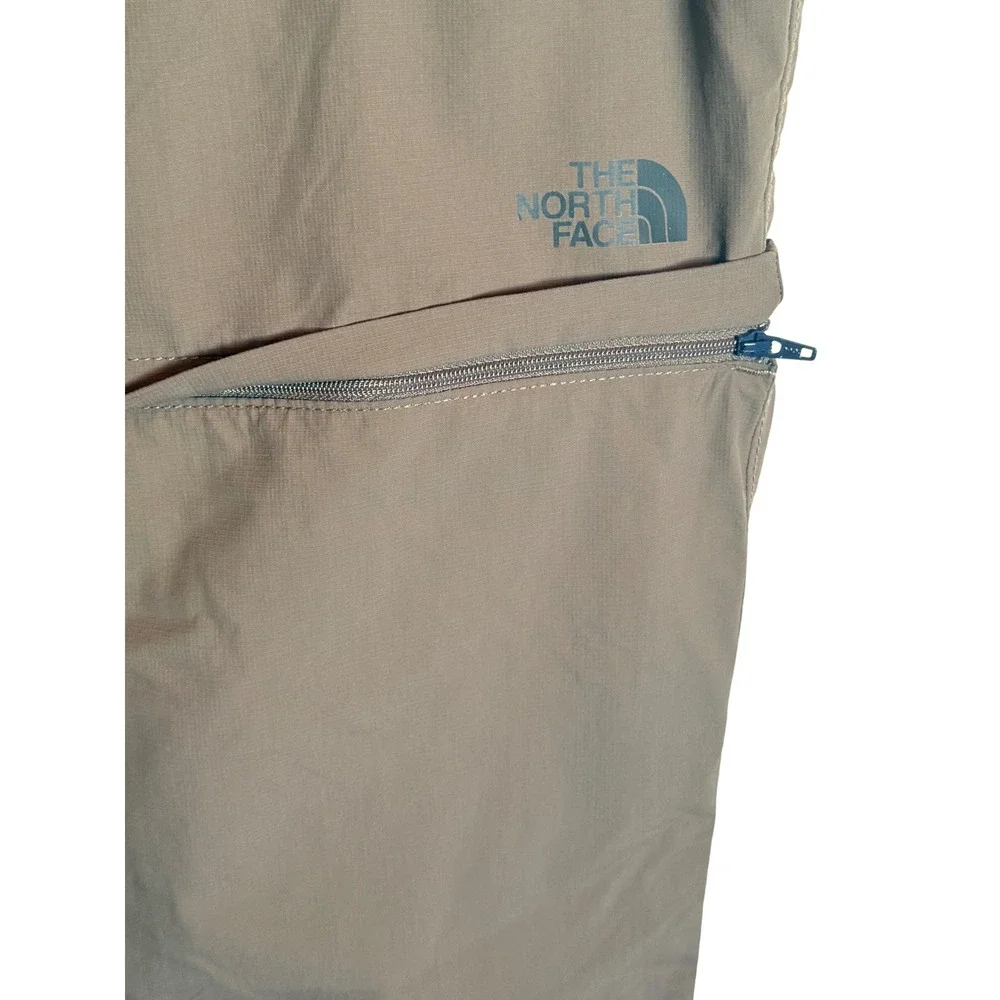 The North Face 34 Short Convertible Hiking Pants Gorpcore Trail Outdoor Brown